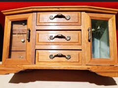 Cutie vintage franceza pentru bijuterii